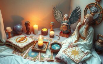 Tarot cards and astrological symbols representing zodiac signs and their guidance for May 16.
