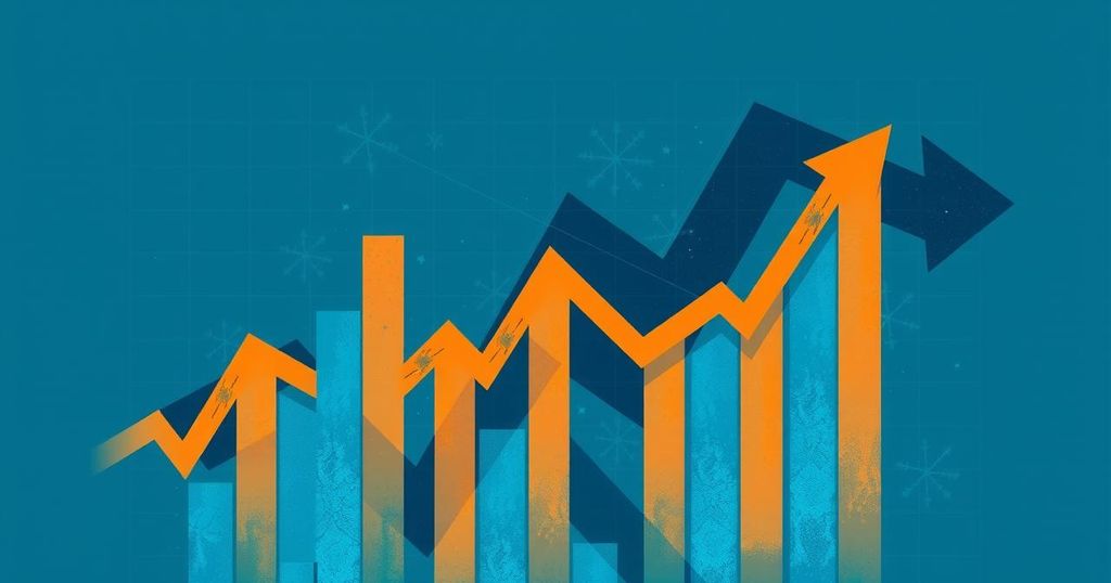 Графическая иллюстрация о политических изменениях и экономике в США за первые сто дней.