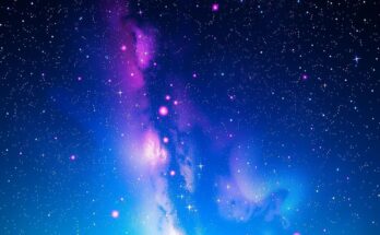 Starry night sky with vibrant constellations, symbolizing hope and new beginnings in love for June 2025.
