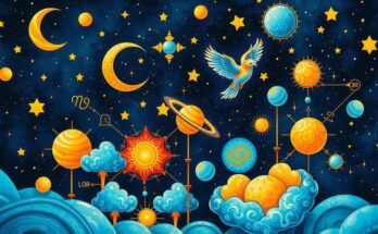 Colorful zodiac symbols representing astrological insights and optimism for May 31, 2025.